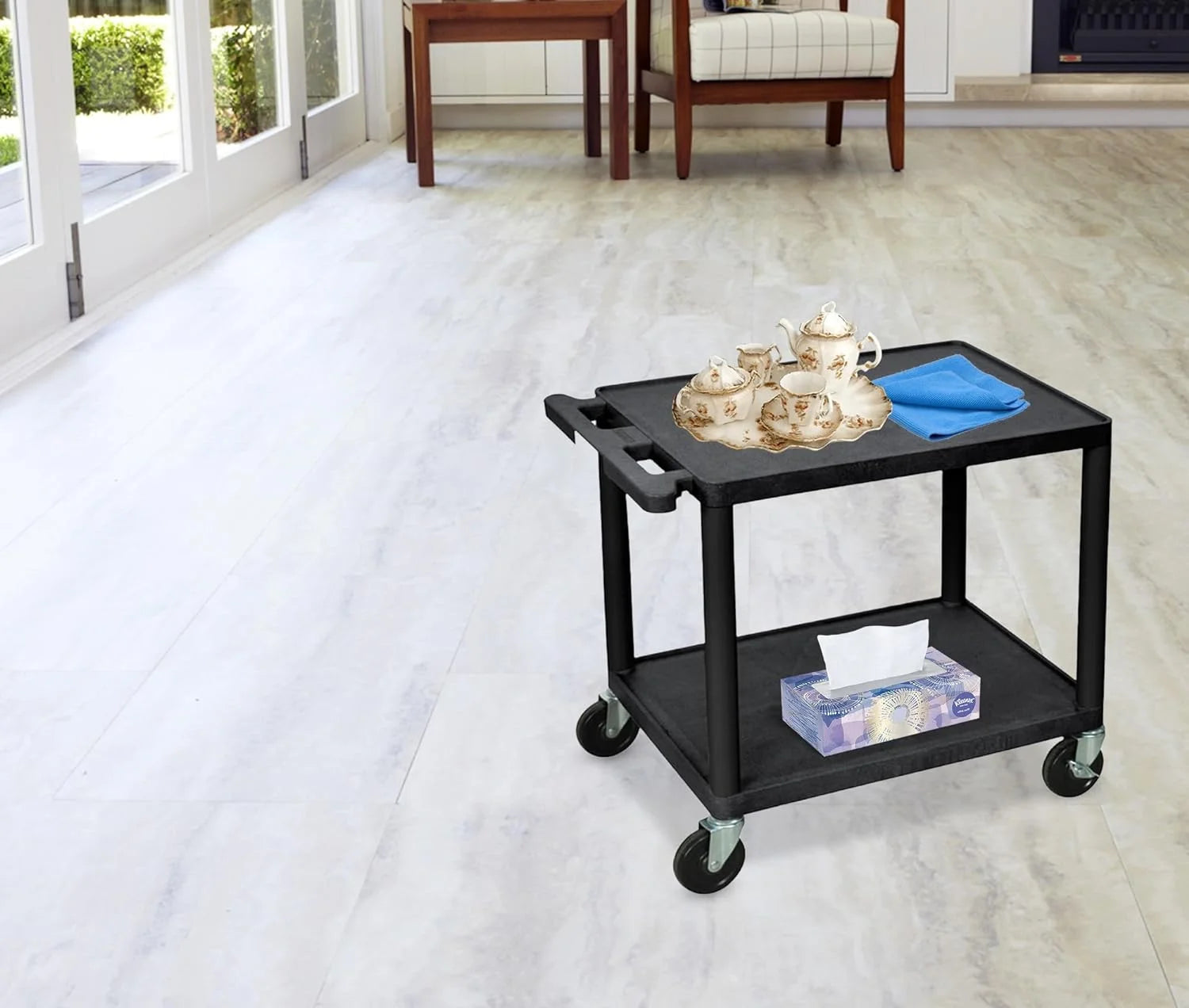 26"H AV Car - wo Shelves