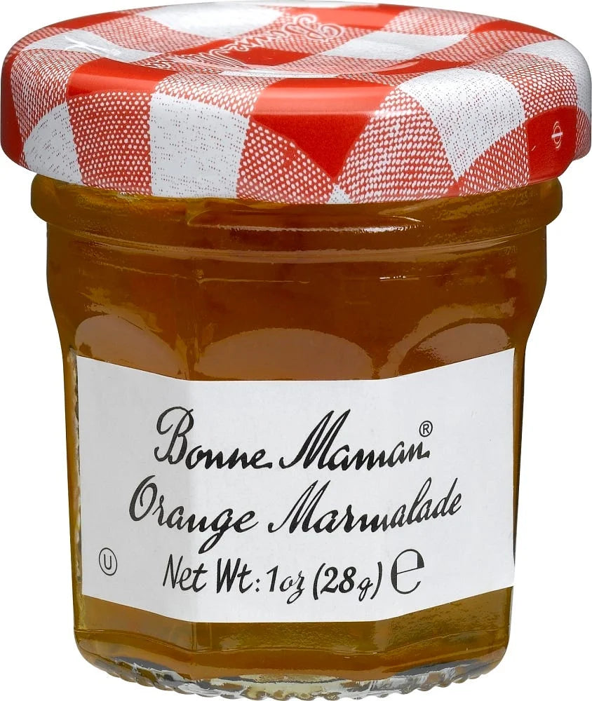Bonne Maman Orange Marmalade, 1 oz, 60 Pack