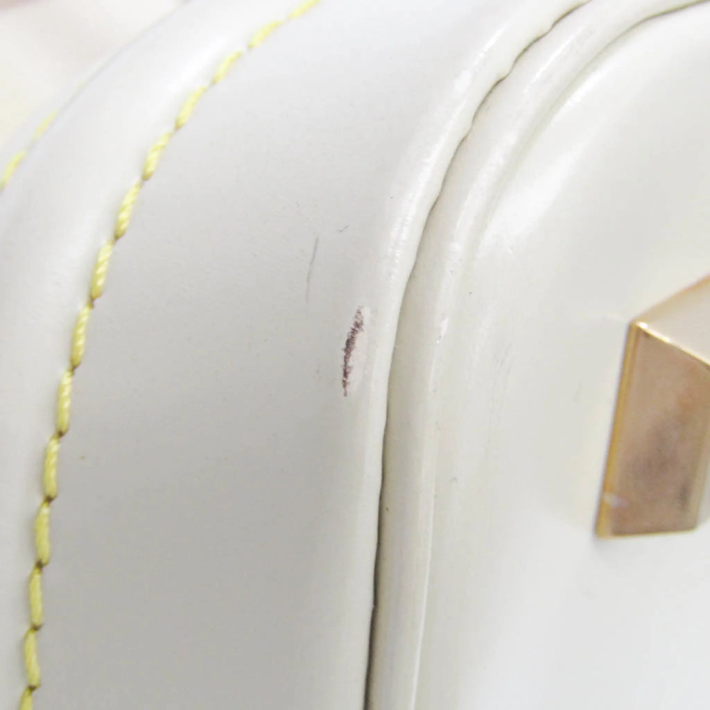 Previously Owned Louis Vuitton Suhali Lockit PM M91887 Female Handbag Blanc (Good)
