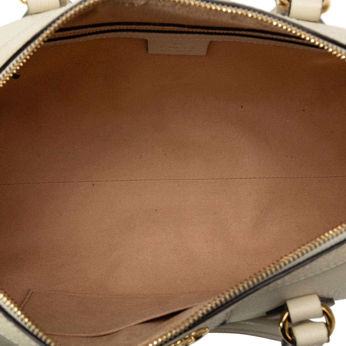 Secondhand Authenticated Gucci Ophidia Satchel Calf Leather White Unisex (Good)