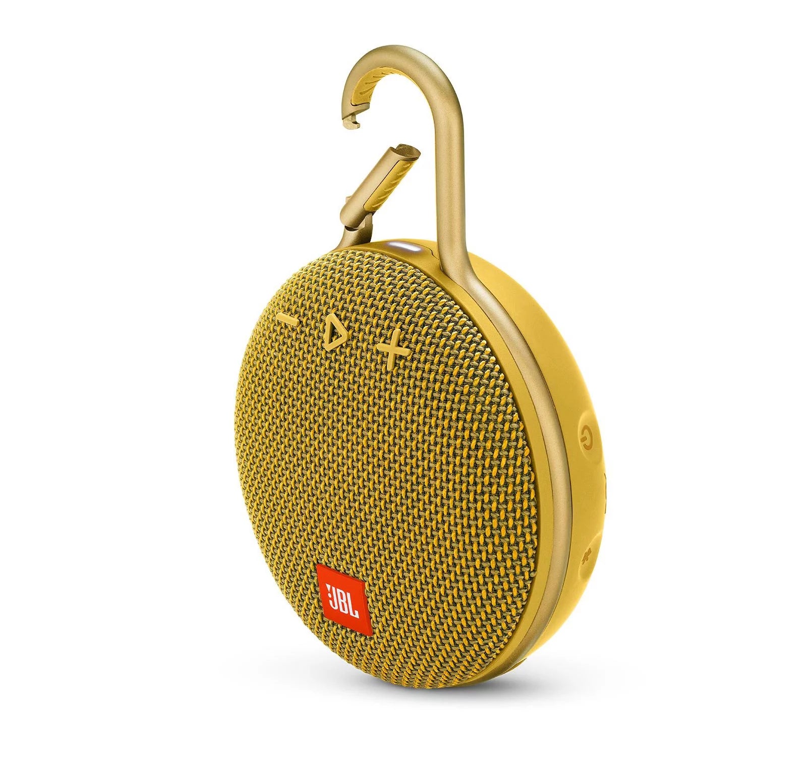 Open Box JBL Clip 3 Mustard Yellow Bluetooth Speaker