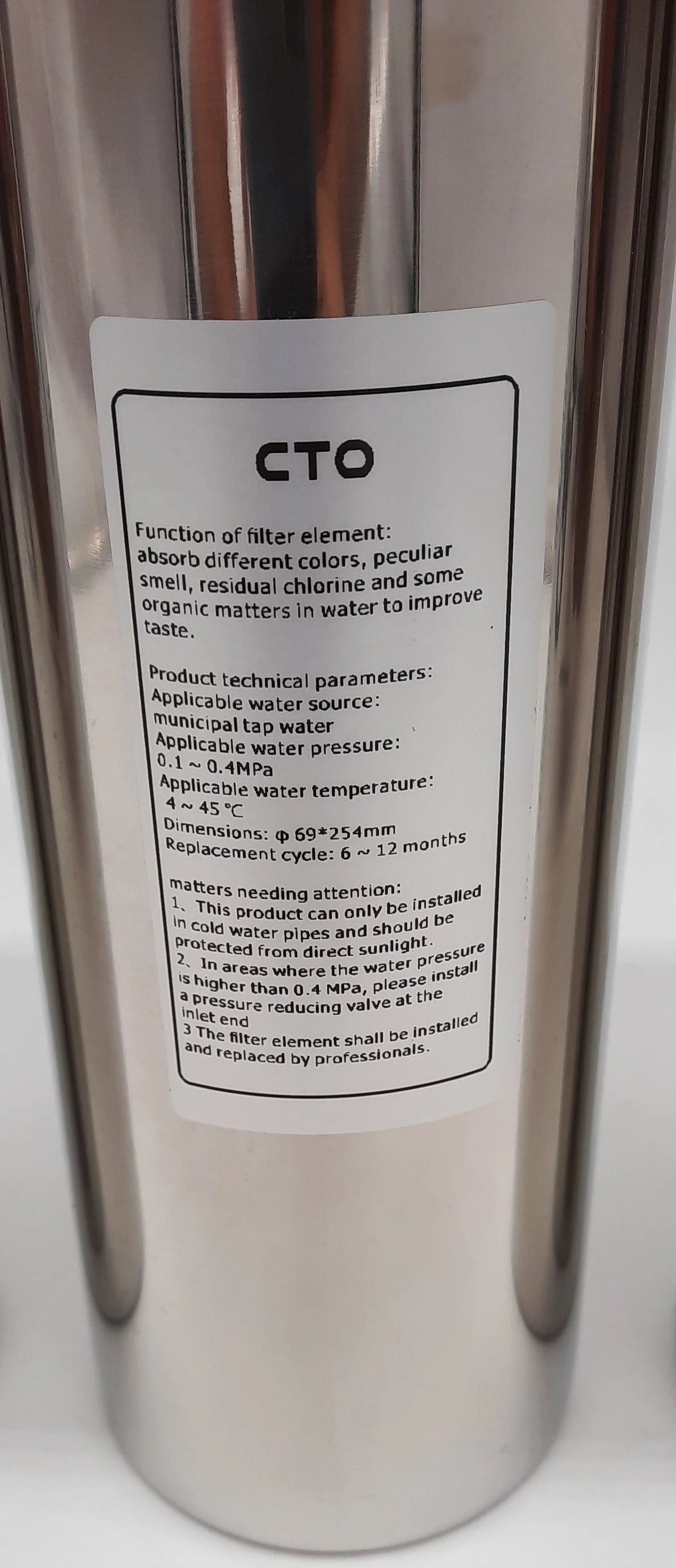 Marine Potable Water Ultra filtration 3 stages system Rust-resistant Alloy