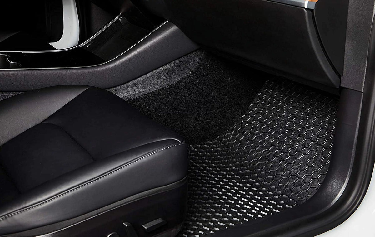 TOUGHPRO Floor Mat Accessories Set (Front Row + 2nd Row) Compatible with Jeep Cherokee - All Weather - Heavy Duty - (Made in USA) - 2021