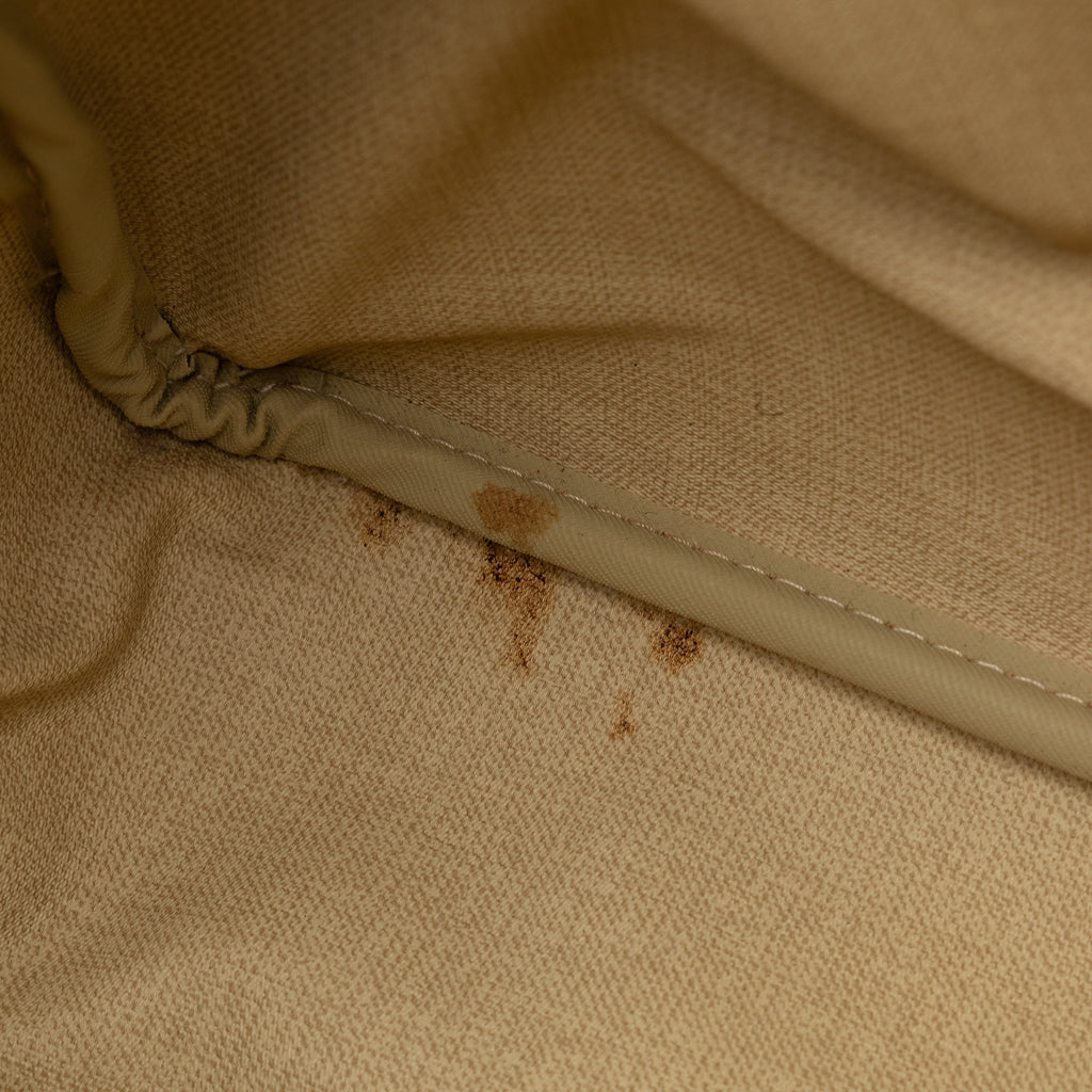 Used Authenticated Louis Vuitton Monogram Deauville Canvas Brown Handbag Top HandleBag Unisex (Good)