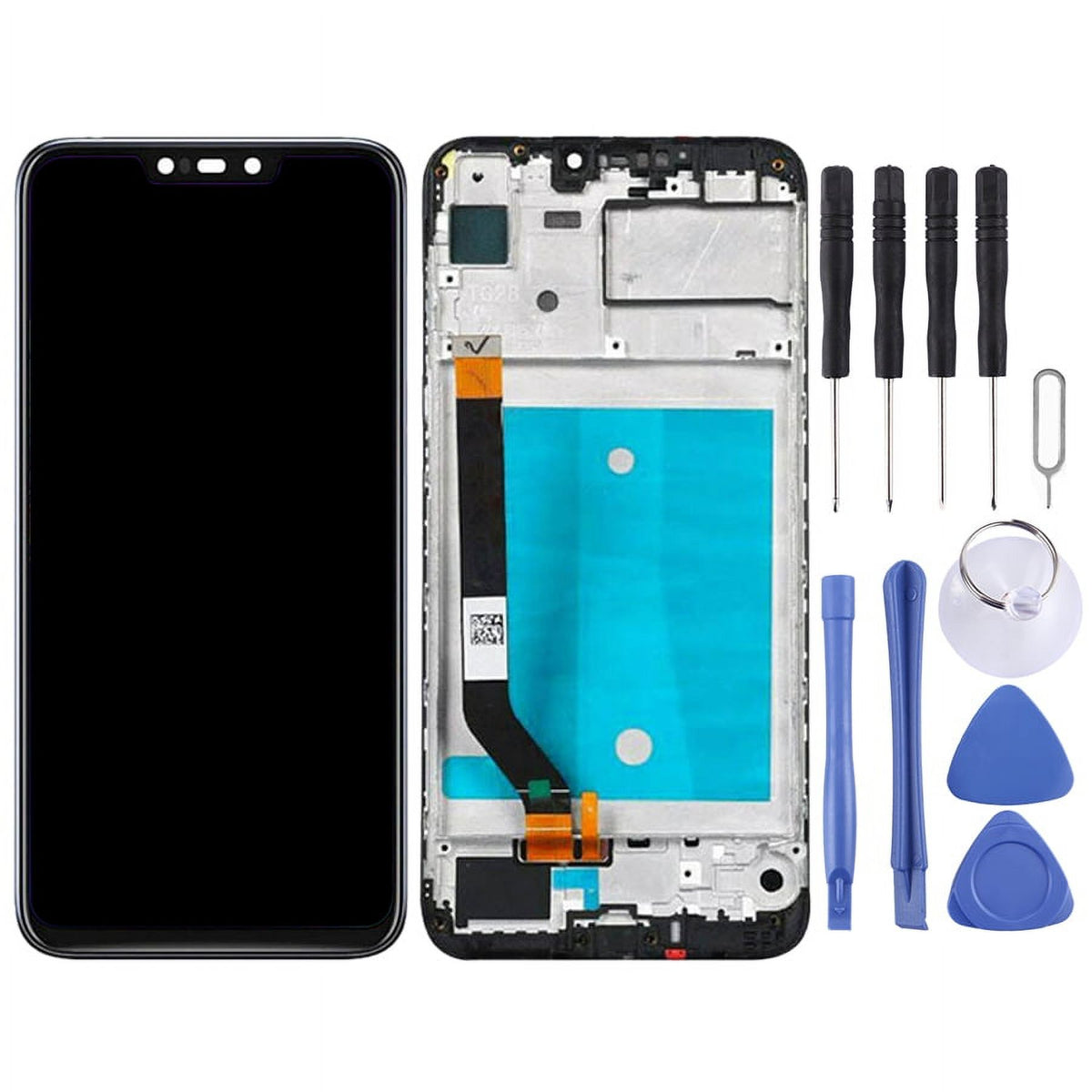 Cellphone Repair Parts  OEM LCD Screen for Asus Zenfone Max M2 ZB633KL / ZB632KL X01AD Digitizer Full Assembly with Frame