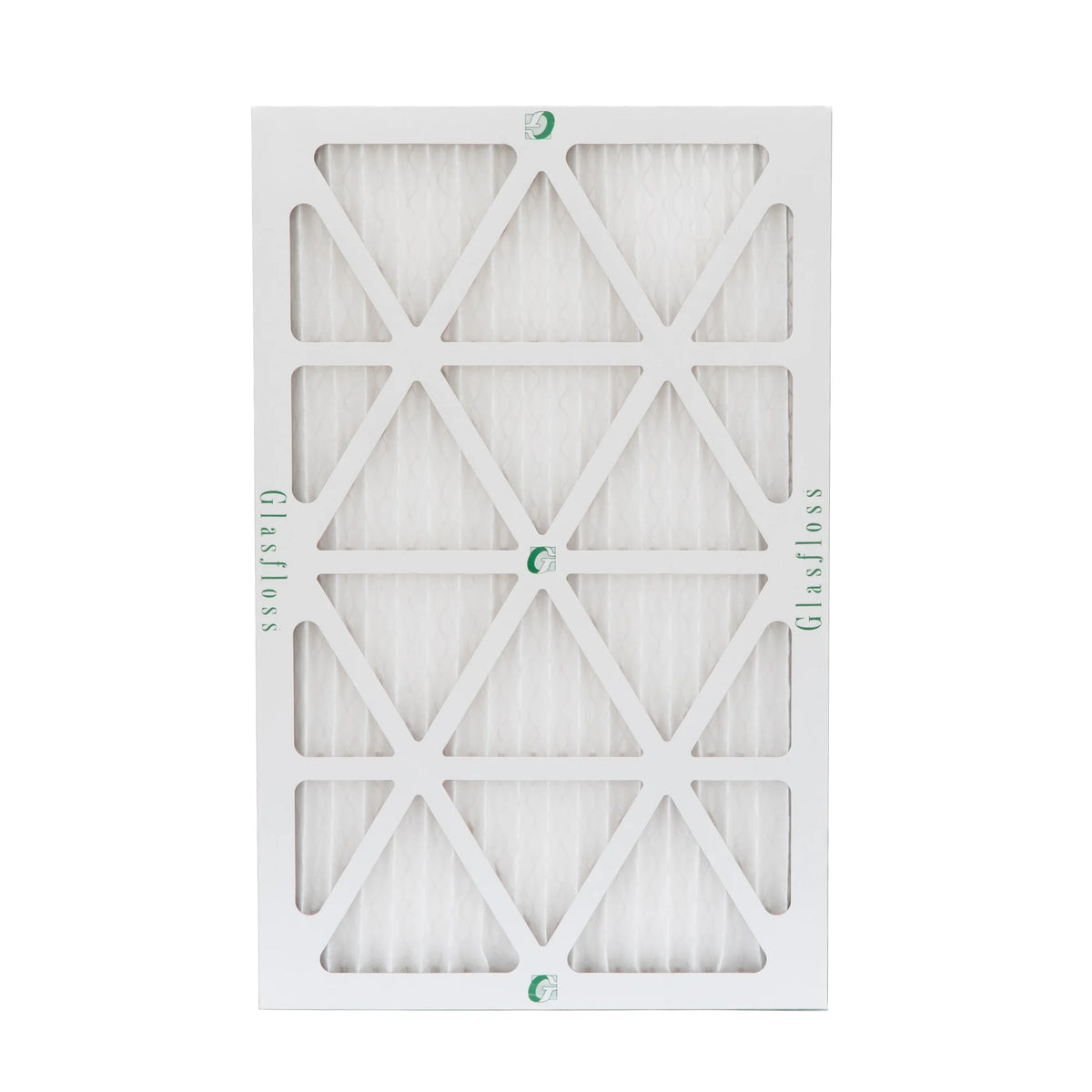 14x25x1 MERV 10 Pleated HVAC Air Filters by Glasfloss. ( Quantity 5 ) Exact Size: 13-1/2 x 24-1/2 x 7/8
