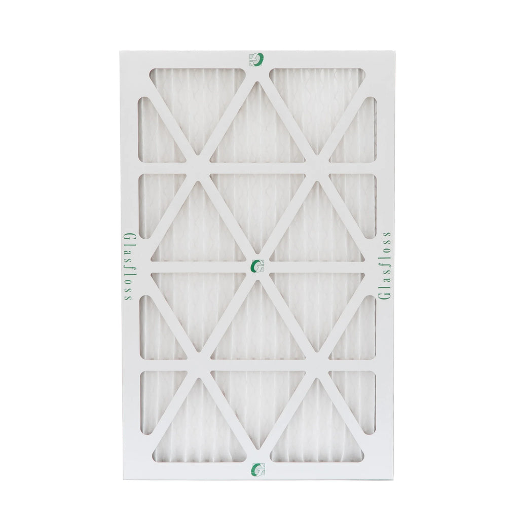 14x24x1 MERV 10 Pleated AC Furnace Air Filters by Glasfloss Industries. ( 8 Pack ) Exact Size: 13-1/2 x 23-1/2 x 7/8