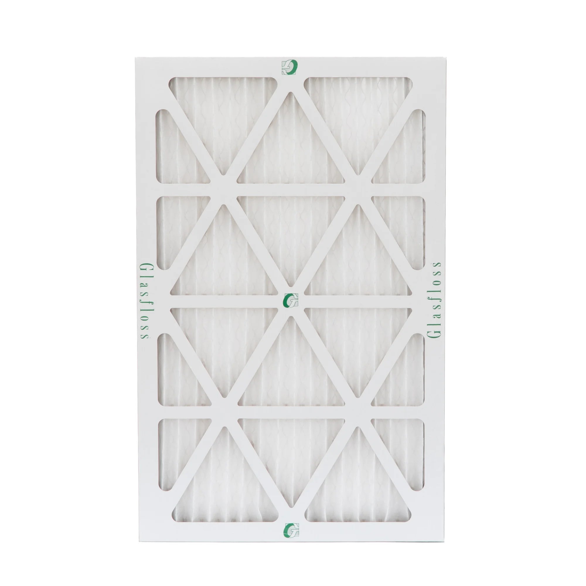 14x24x1 MERV 10 Pleated AC Furnace Air Filters by Glasfloss Industries. ( 8 Pack ) Exact Size: 13-1/2 x 23-1/2 x 7/8