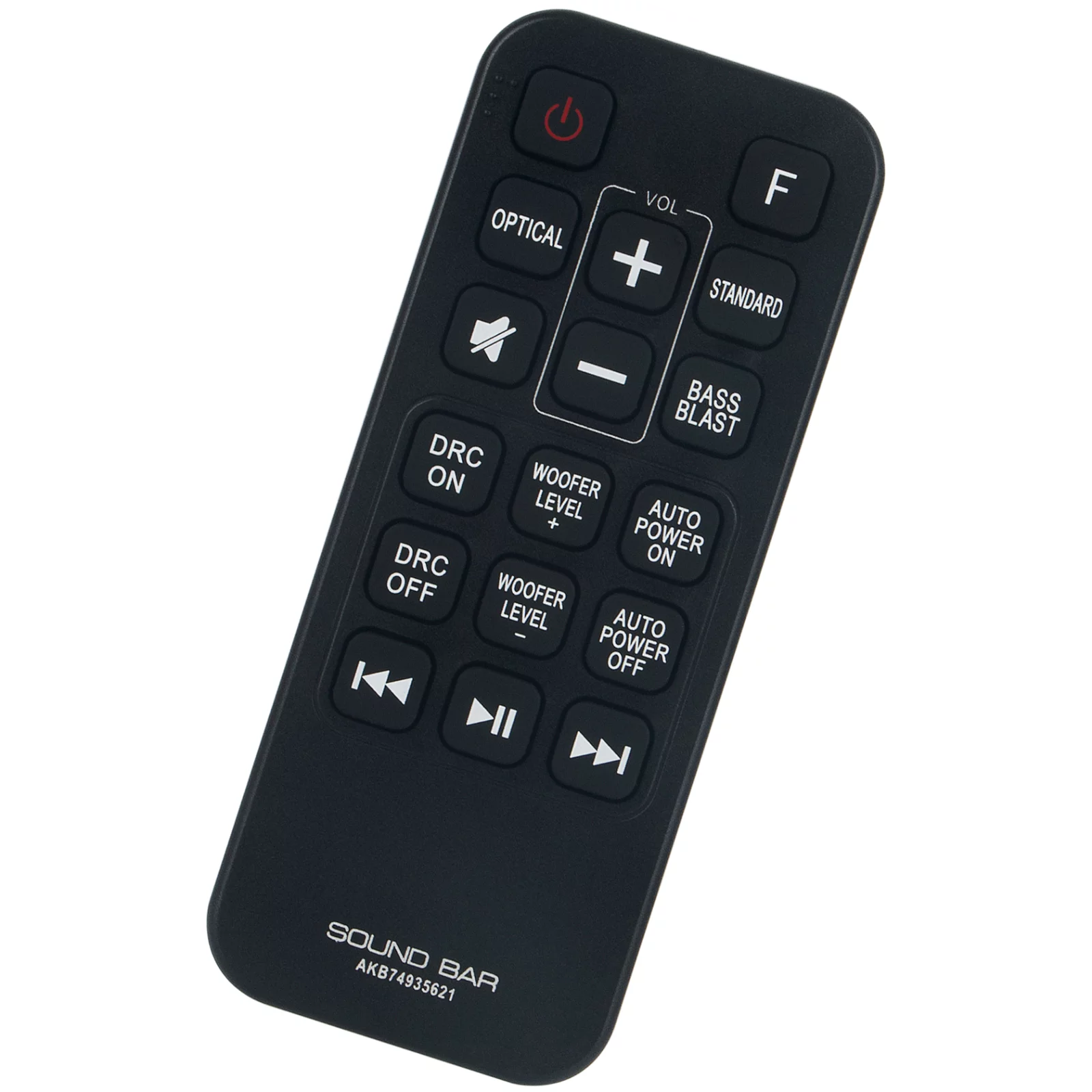 AKB74935621 Replacement Remote Control for LG Wireless Sound Bar SJ2 SPJ2B-W