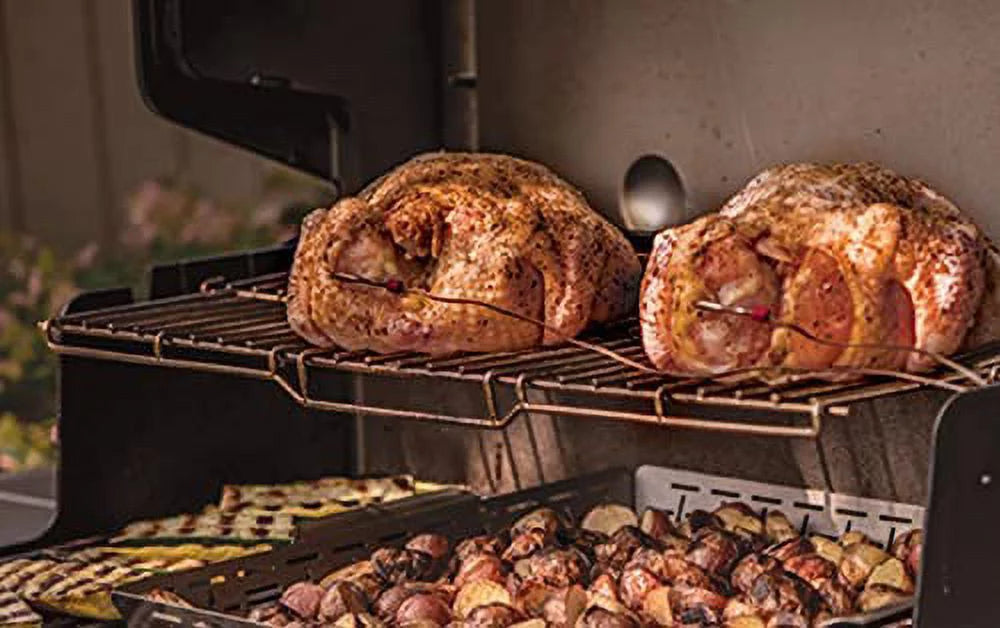 Weber Genesis Smart SX-325s 3-Burner Natural Gas Grill in Corrosion-free Metal with Smart Technology