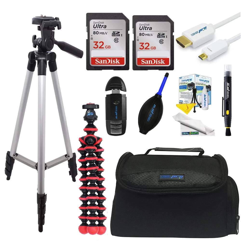 Buzz-Photo Camera Kit for Canon EOS 80D DSLR Camera with 18-55mm Lens