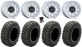 Black Rhino Chamber 14" Wheels Si 30" Crawler XR Tires Honda Rincon Yamaha Rhino Kawasaki Brute Force Suzuki KingQuad