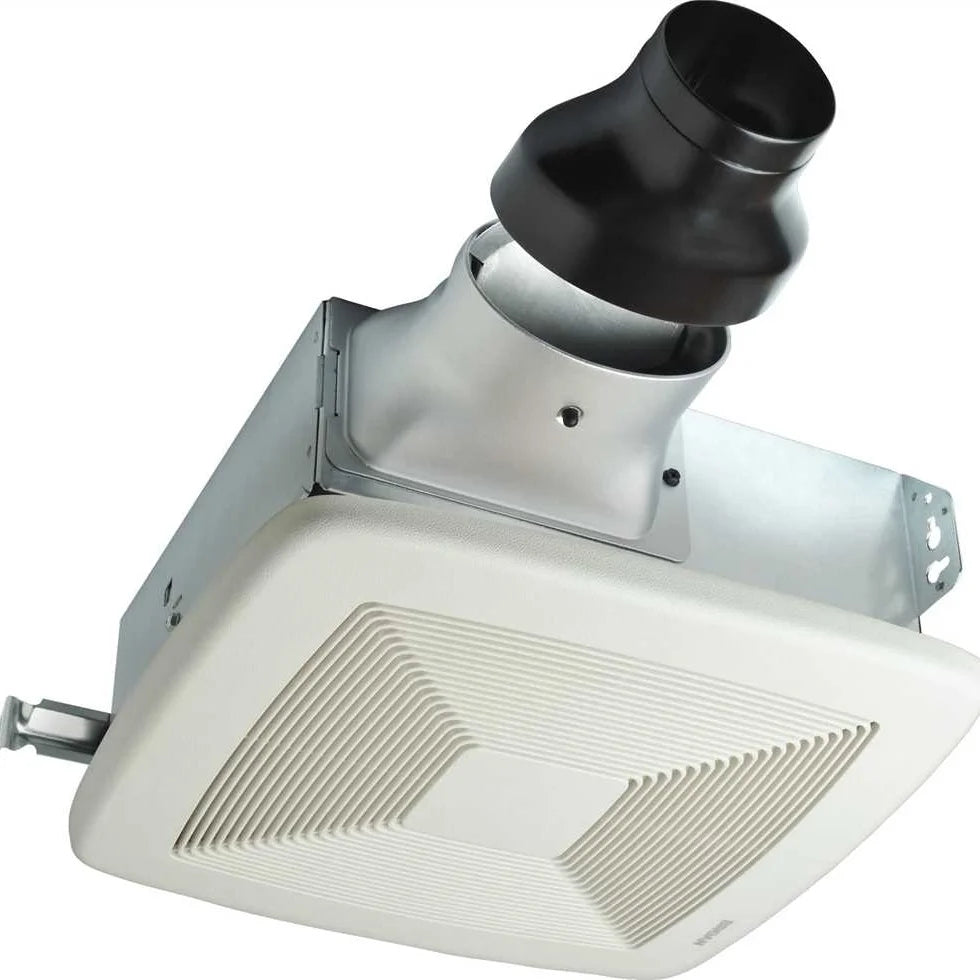 Broan-Nutone Lp80 Broan Lopro Bathroom Exhaust Fan 80 Cfm 1.0 Sones 13 X 14 In. White