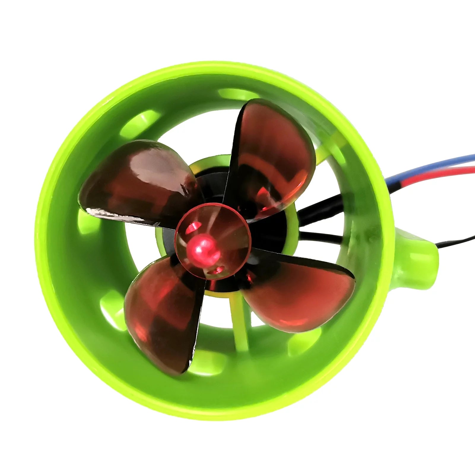 Efficient 1000KV Underwater Brushless Motor Clockwise with 4 Blade Propellers for Bait Boat Nest Ship