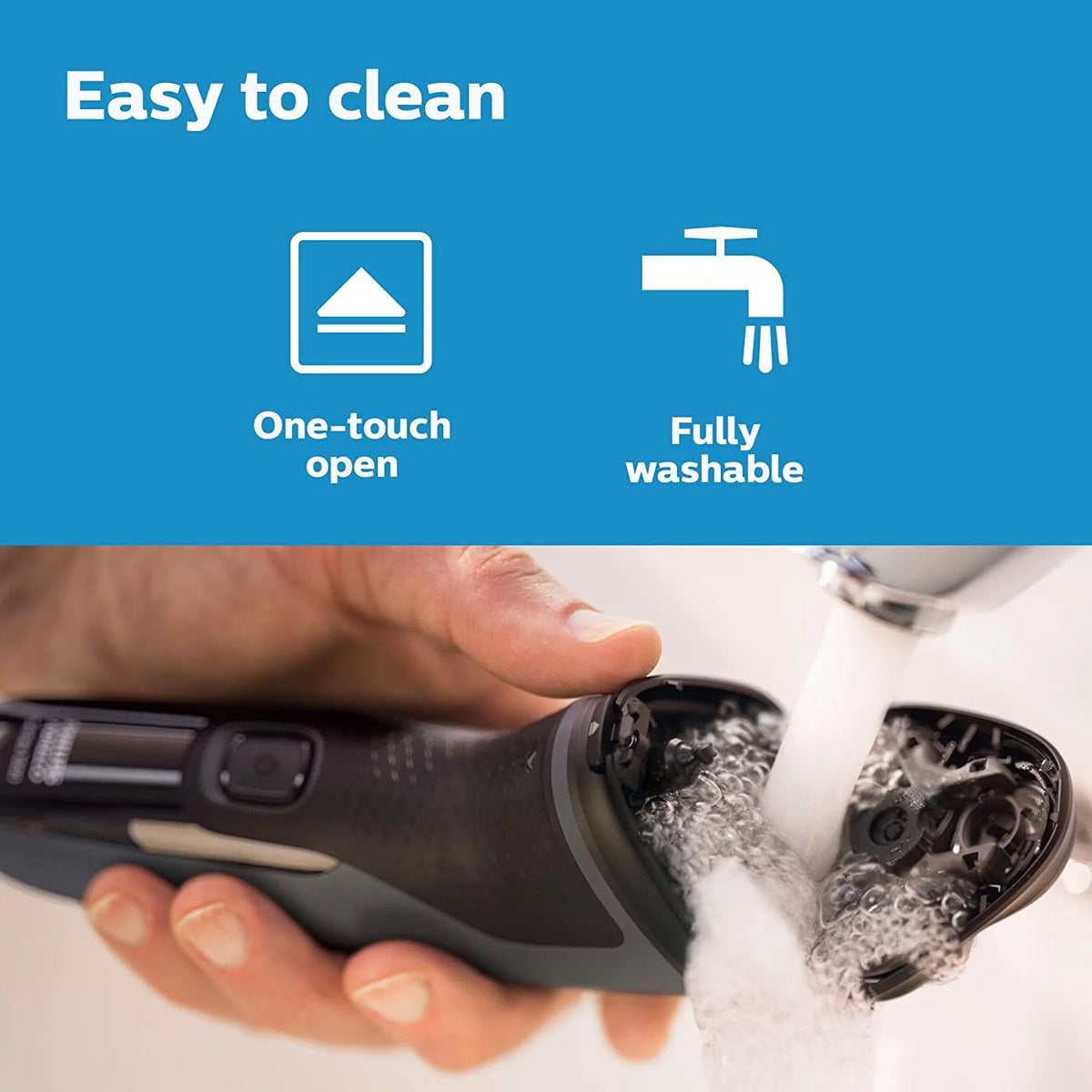 Philips Norelco Mens Shaver Rechargeable Electric Shaver with Pop-Up Trimmer Grooming for Men, S1211/81