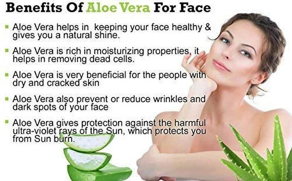 Lais Ayurveda Natural Aloe Vera Hair Care & Skin Care Gel,190 Grams