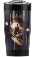 The Hobbit/Hole Bilbo Rust-resistant Alloy Tumbler 20 oz Coffee Travel Mug/Cup, Vacuum Insulated & Double Wall with Leakproof Sliding Lid | Great for Hot Drinks and Cold Beverages