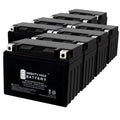 YTZ12S 12V 11Ah Replacement Battery compatible with Yamaha 5SE-H2100-01-00 - 8 Pack