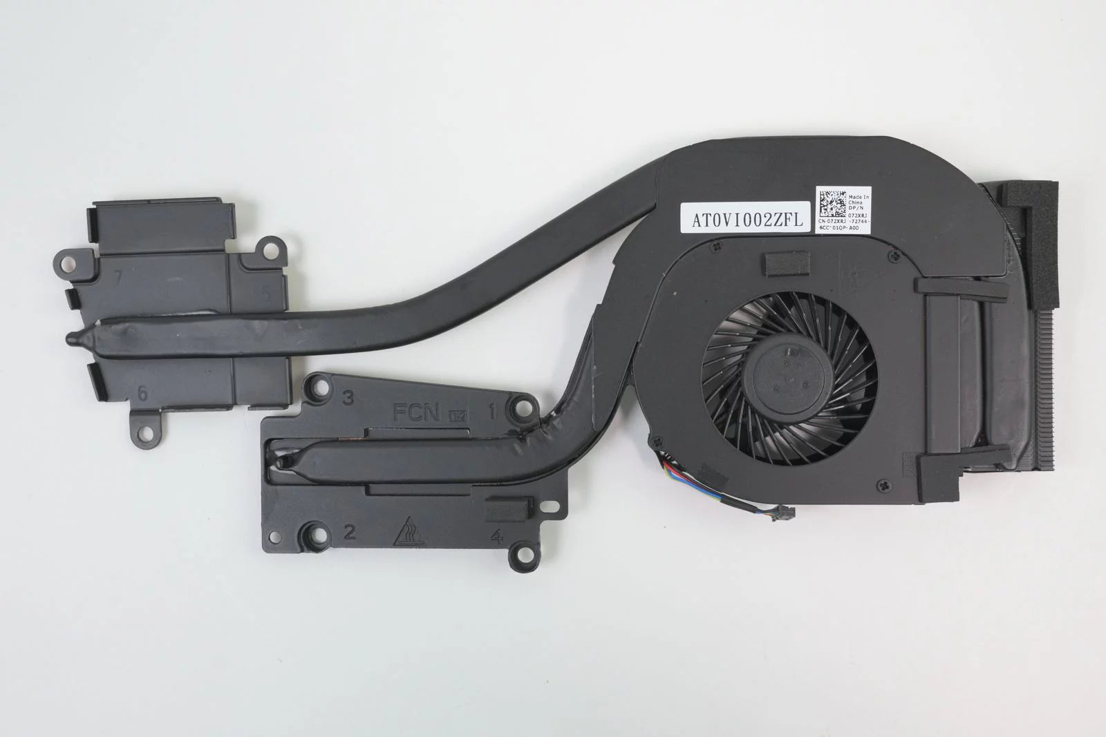 Dell Laptop 72XRJ AMD Heatsink and Fan AT0VI002ZSL Latitude E6540
