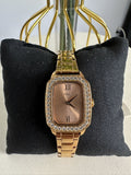 Fossil BQ3670 Rilynn Two-Hand Rose Gold-Tone Corrosion-free Alloy Watch