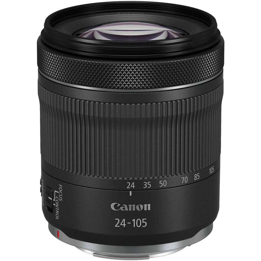 Canon EOS R6 Mirrorless Digital Camera with RF 24-105mm STM + 75-300mm Lens + SanDisk 128GB Card + Case + ZeeTech Accessory
