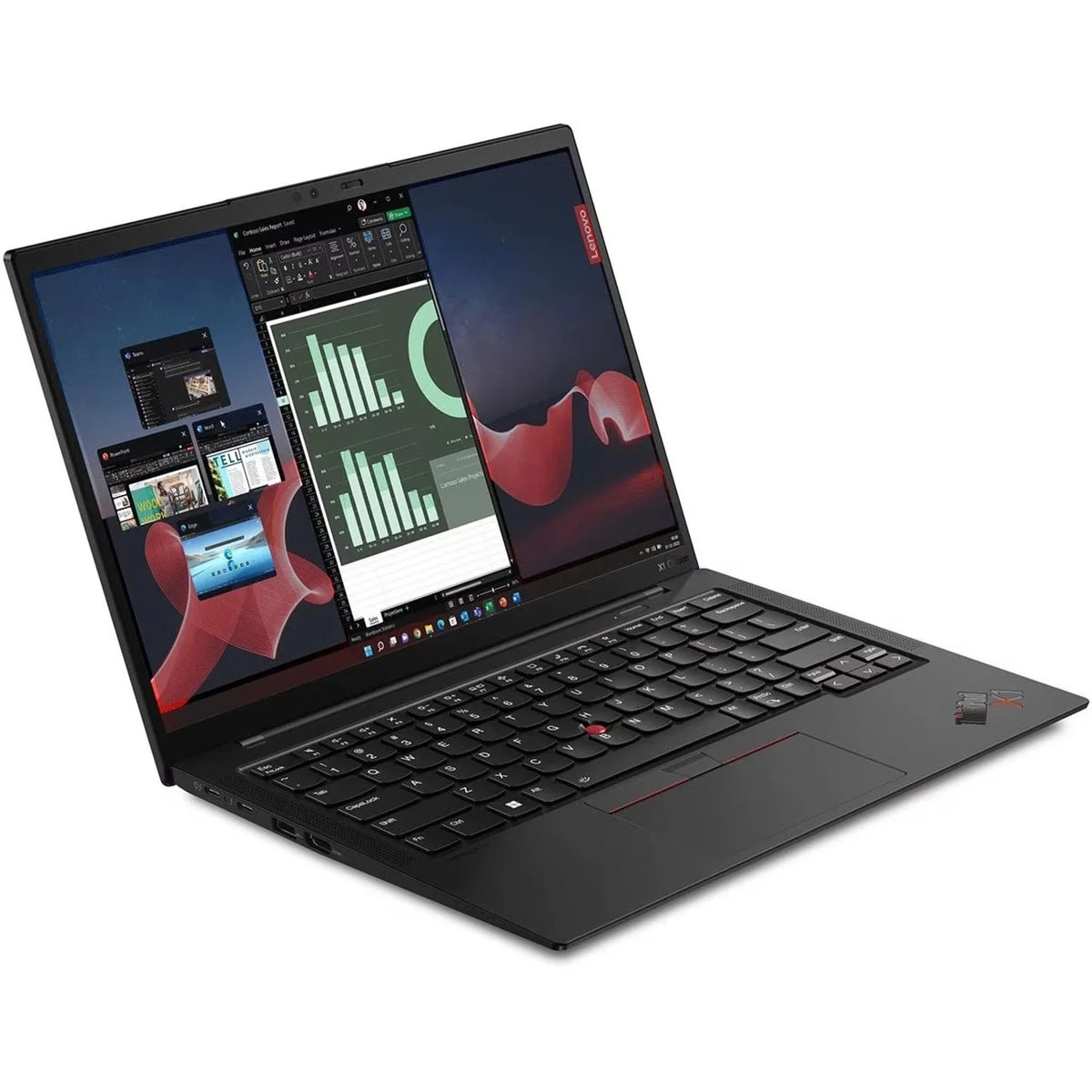 Lenovo 21HM000QUS 14 in. ThinkPad X1 Carbon Gen 11 Intel i7-1365U 16 GB RAM & 512 GB SSD 3.9 GHz Windows 11 Pro Touchscreen Ultrabook Laptop, Deep Black
