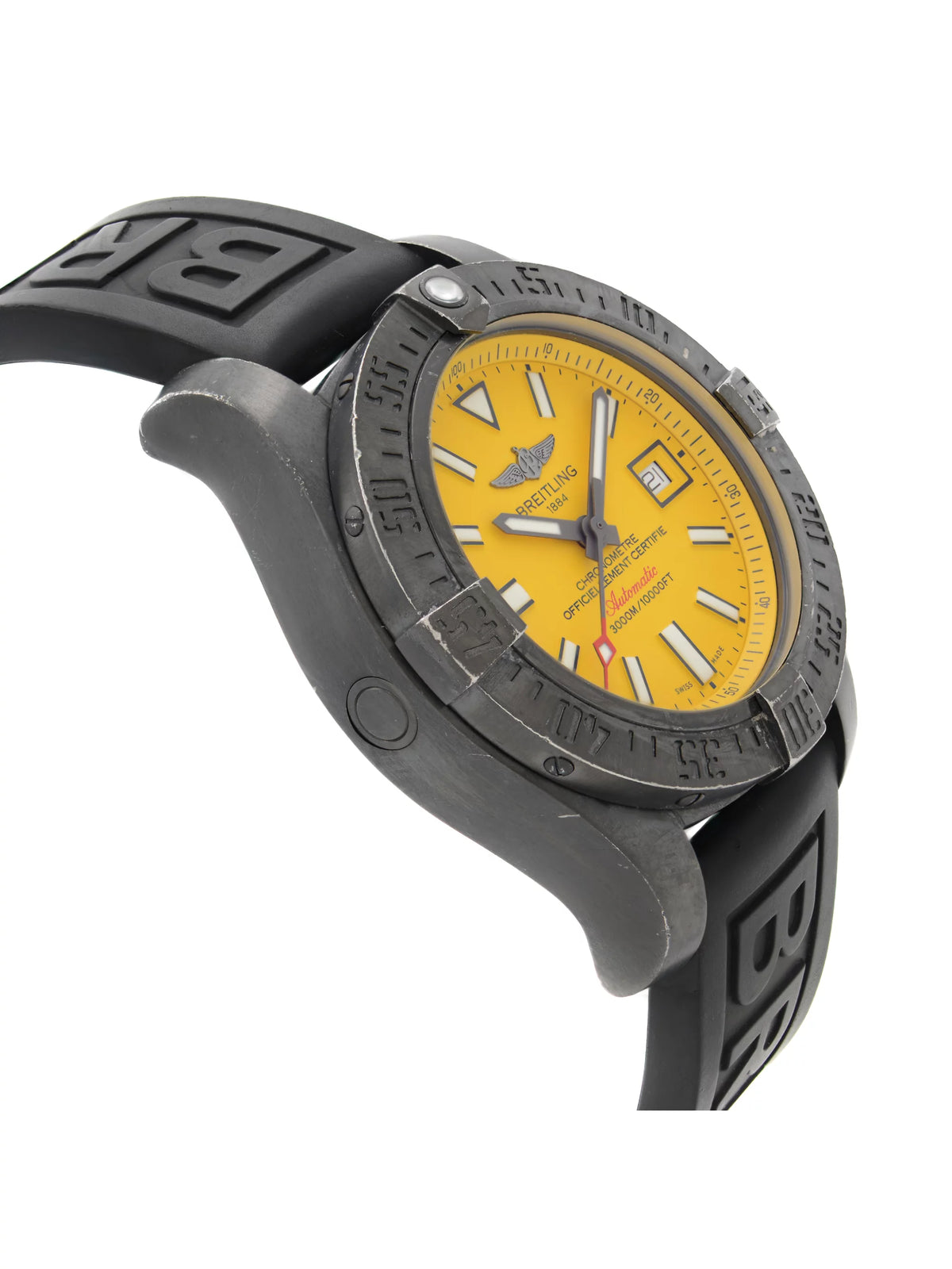 Breitling Avenger II Seawolf Black Metal Automatic Mens Watch M17331E2/I530-153S