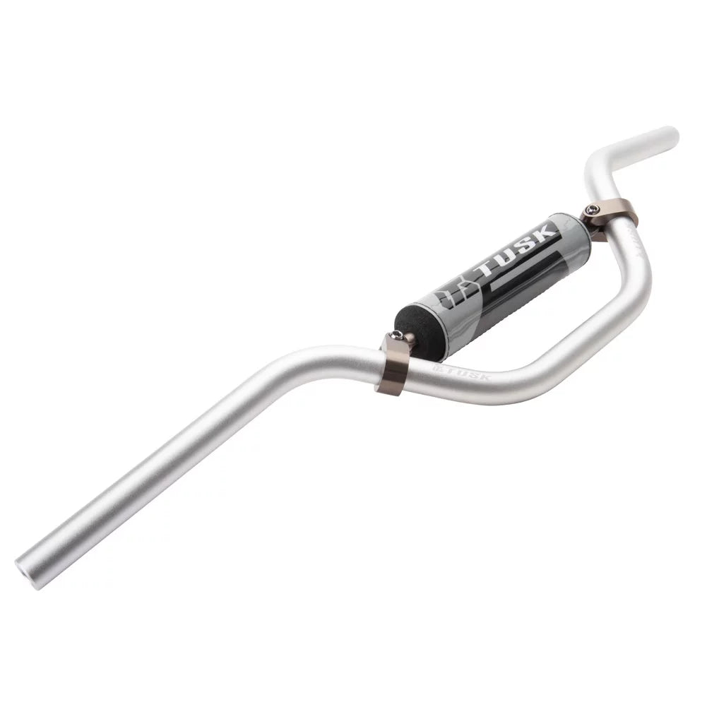 Tusk T-10 Aluminum 7/8" Handlebar YZ Mini Bend Silver For LEM LX4 2000