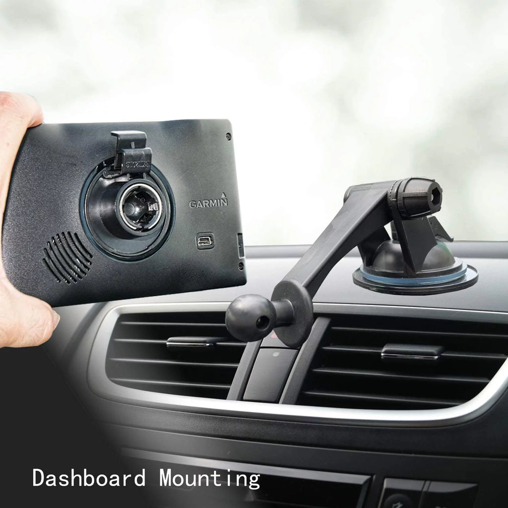 - GPS Mount for Garmin | GPS Dashboard Mount Dash Windshield Window Car Holder for Garmin Nuvi RV Dezl