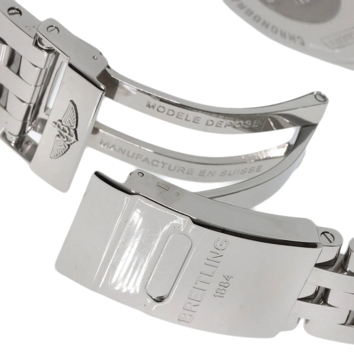 Used Breitling AB0110 Chronomat 44 Watch Corrosion-free Alloy/SS Men's BREITLING (Good)