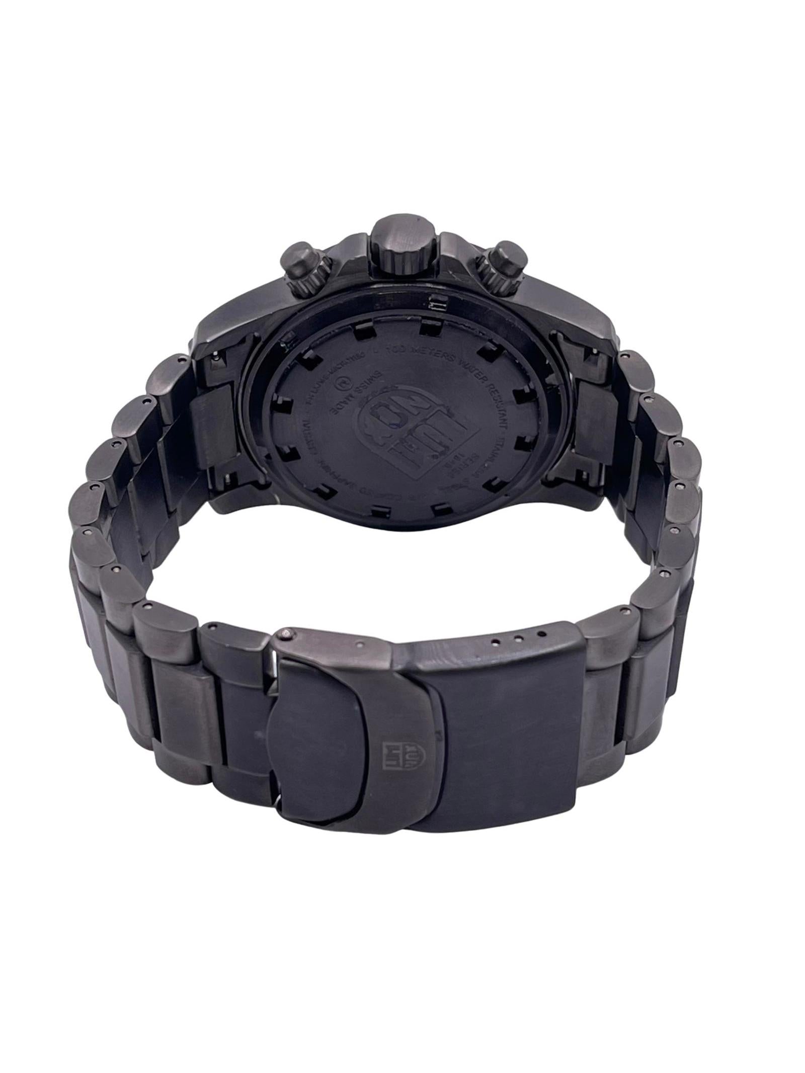 Previously Owned Tactical Timepiece Atacama Stopwatch Function 1840 42mm Quartz Mens Watch XL.1844 (Good)