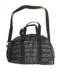 Victoria's Secret Pink duffle Quilted Taffeta Duffle Bag Black New