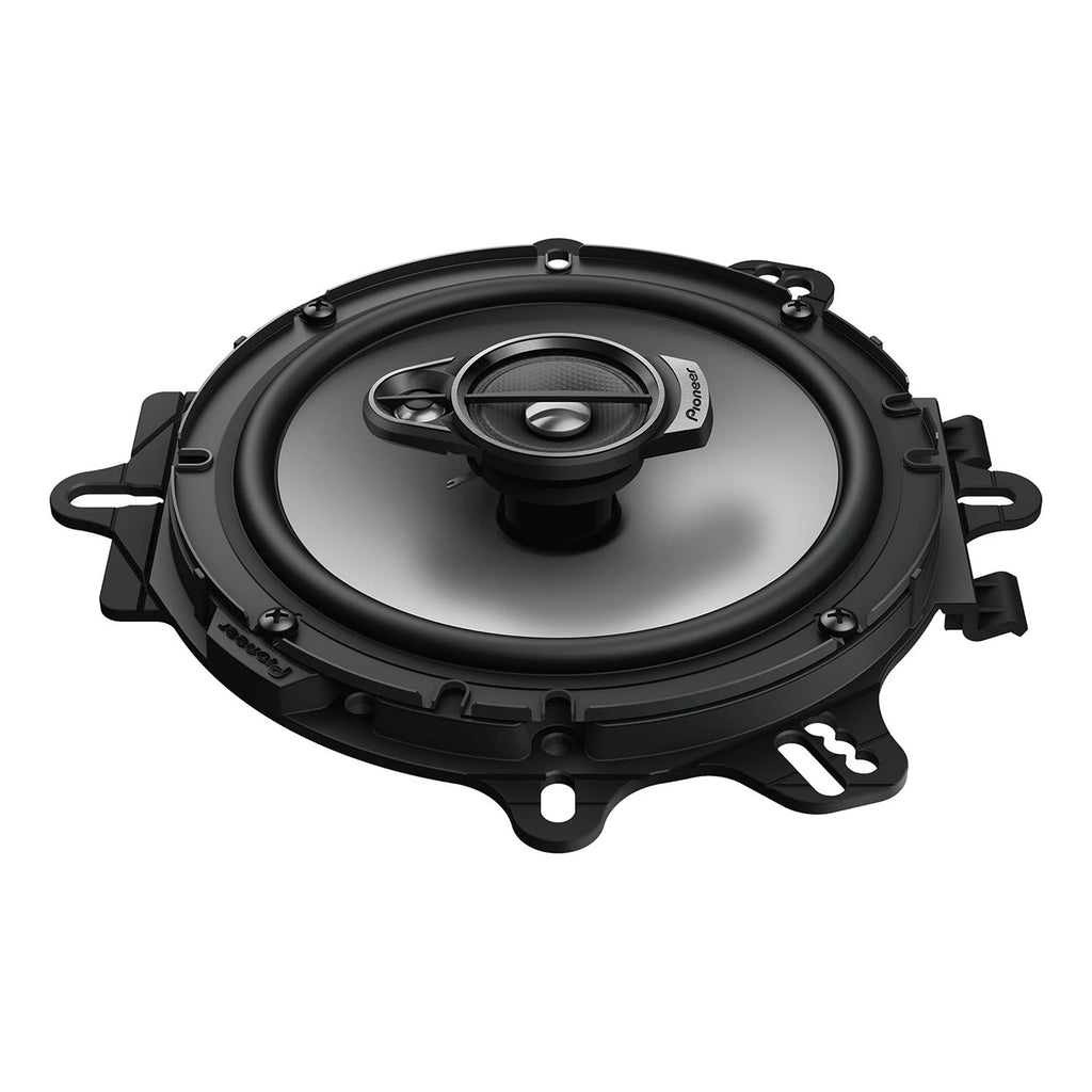 Pioneer DEH-S6220BS Single DIN with Amazon Alexa, Bluetooth, including Android/iPhone Controls and 2 Pairs of Pioneer TS-A652F - 6-1/2" - 3-way Coaxial Speakers