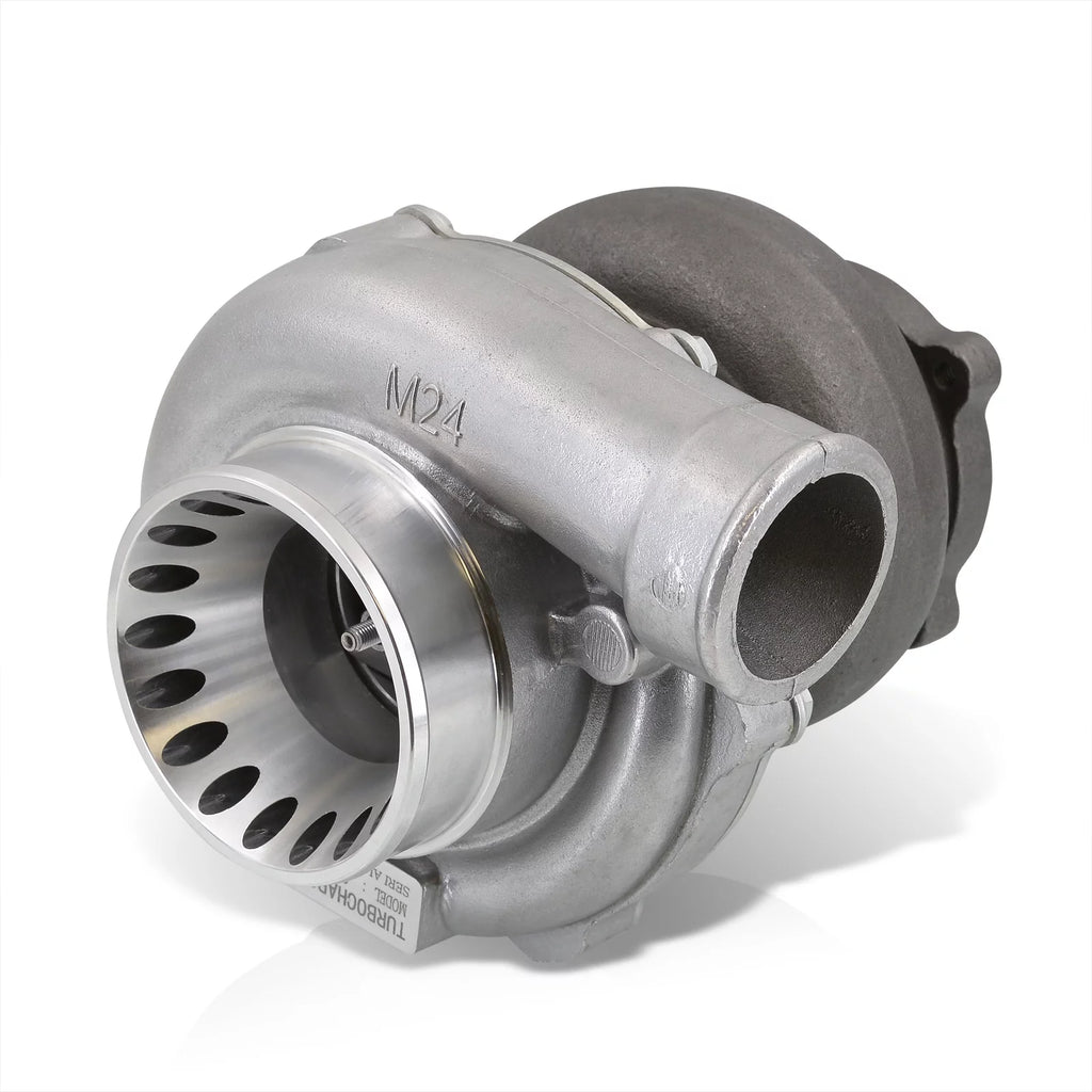 AJP Distributors GT35 GT30 GT3582 GTX3582R Turbocharger Water & Oil Cooled 0.70 AR Compressor 0.82 A/R Turbine T3 4-Bolt Flange Turbo Charger Boost Anti-Surge Compatible/Replacement For Universal Car