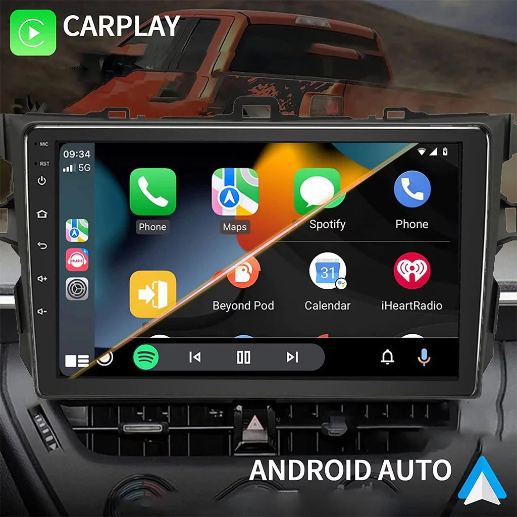 Binize Car Stereo for Toyota Corolla 08-12 Android 12 Compatible with CarPlay&Android Auto,9 Inch Touch Screen Double Din Car Radio Support Bluetooth, GPS Navigation, FM&AM, Backup Camera