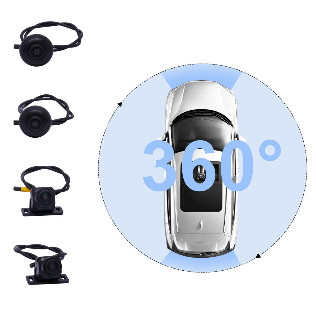MONIPA 360° Lens Car DVR Dash Cam Video Recorder CMOS Image Sensor Rear Camera