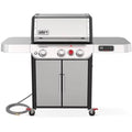 Weber Genesis Smart SX-325s 3-Burner Natural Gas Grill in Corrosion-free Metal with Smart Technology