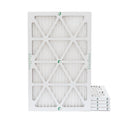 14x25x1 MERV 10 Pleated HVAC Air Filters by Glasfloss. ( Quantity 5 ) Exact Size: 13-1/2 x 24-1/2 x 7/8
