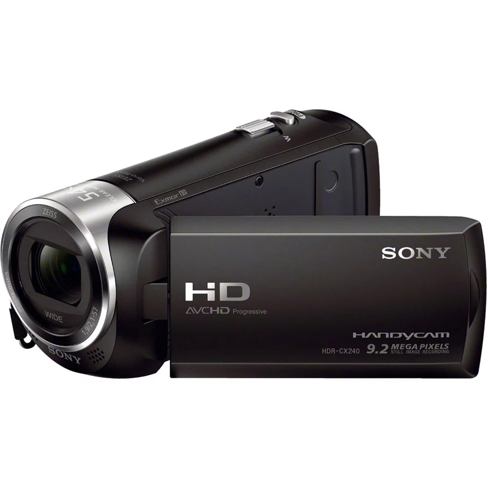 Sony HDRCX405 HD Video Recording Handycam Camcorder Bundle with 32GB Micro SD Memory Card Mini Tripod Travel Case Spare Battery Charger HDMI Cable and More