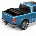 Ledkingdomus 5 ft Bed Soft Tri-fold Truck Bed Tonneau Cover for 2019 2020 2021 2022 2023 Ford Ranger