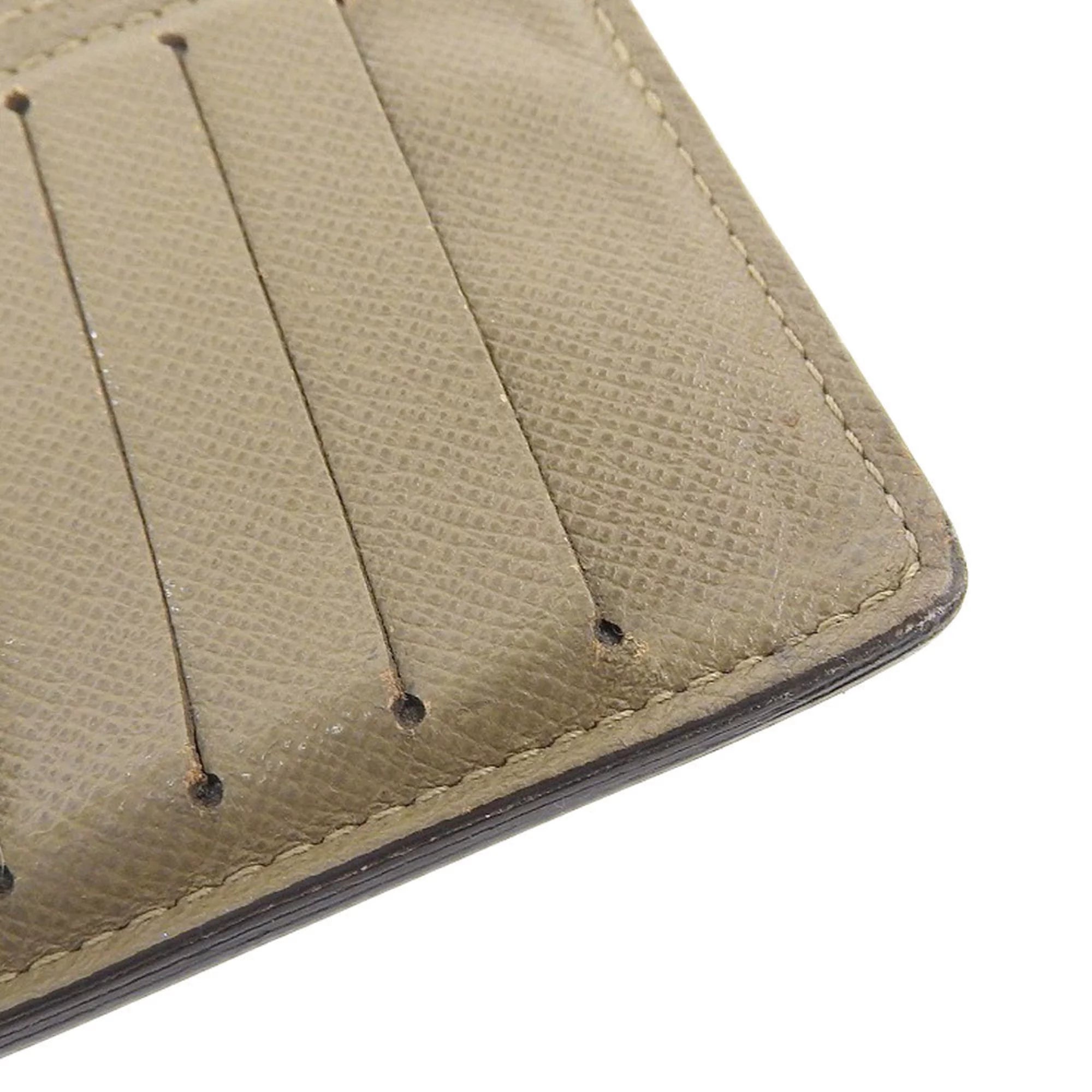 Secondhand Louis Vuitton LOUIS VUITTON Taiga Portefeuille Brother Bifold Long Wallet Ural M32807 (Good)