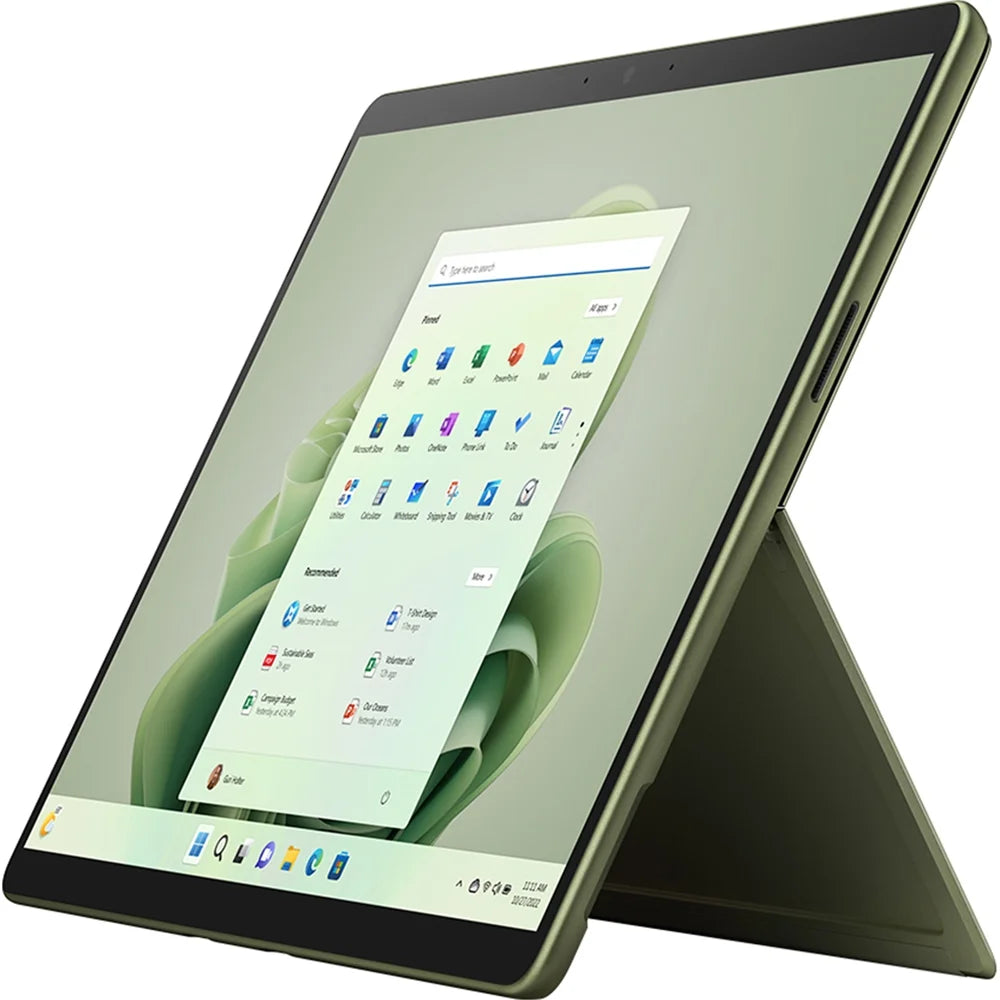 Restored Microsoft Surface Pro 9 13" Touch Tablet, Intel i7 16GB/256GB, Forest (Refurbished)
