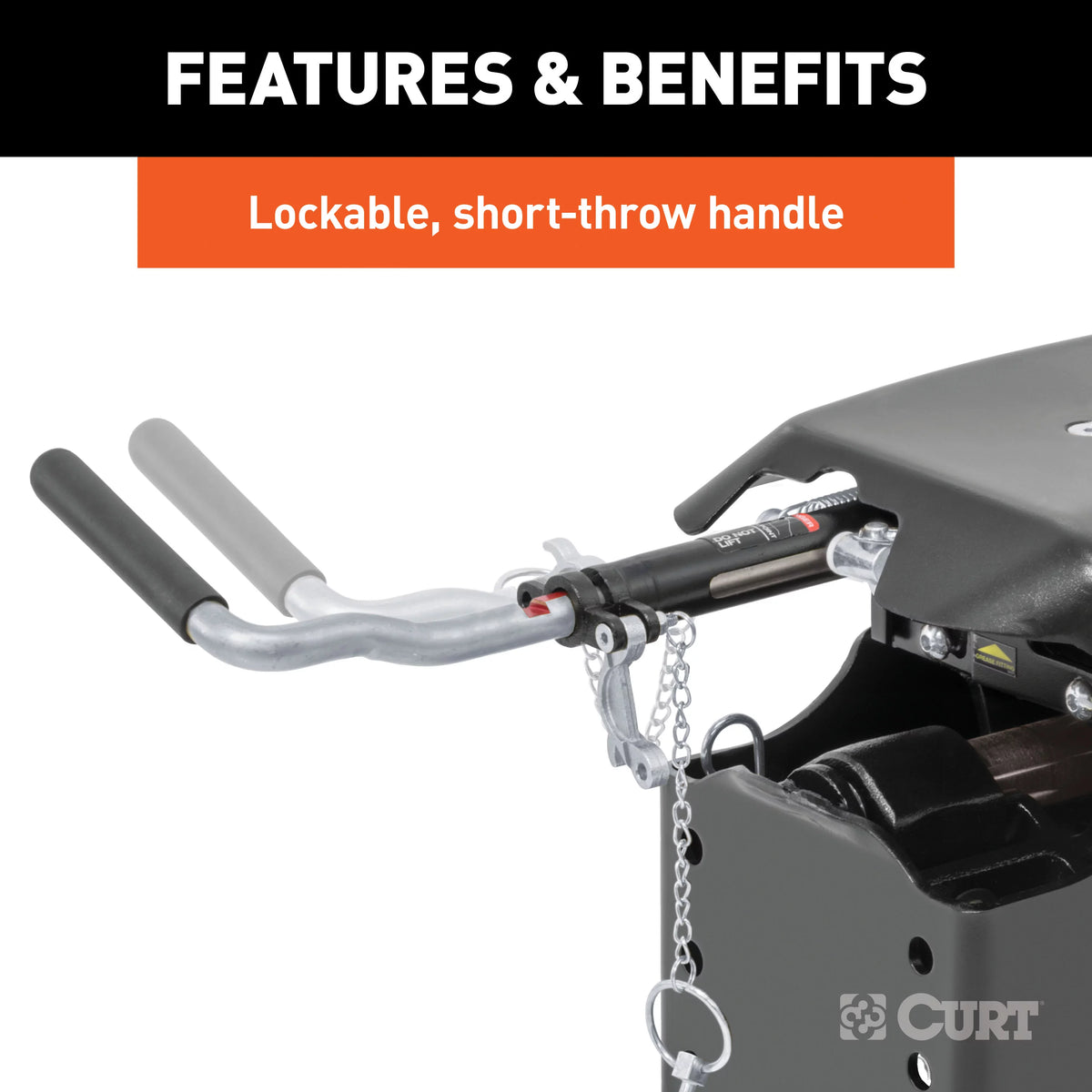 CURT Q20 5th Wheel Hitch with RAM OEM Legs
