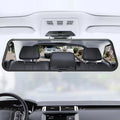 Aibecy 1080P DVR Dash Front & Rear Dual Driving Recorder with 9.66 Inch Touchscreen 170° Wide Angle Support Clear Night-Vision Parking Monitor Motion Detection Collision Locking Loop Recording Re