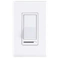 Cloudy Bay in Wall Dimmer Switch for LED Light/CFL/Incandescent,3-Way Single Pole Dimmable Slide,600 Watt max,Cover Plate Included