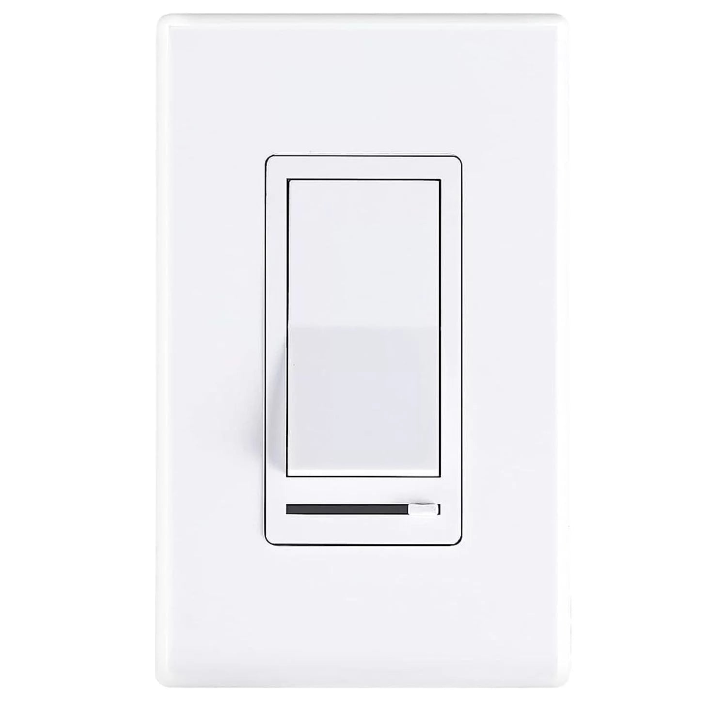 Cloudy Bay in Wall Dimmer Switch for LED Light/CFL/Incandescent,3-Way Single Pole Dimmable Slide,600 Watt max,Cover Plate Included