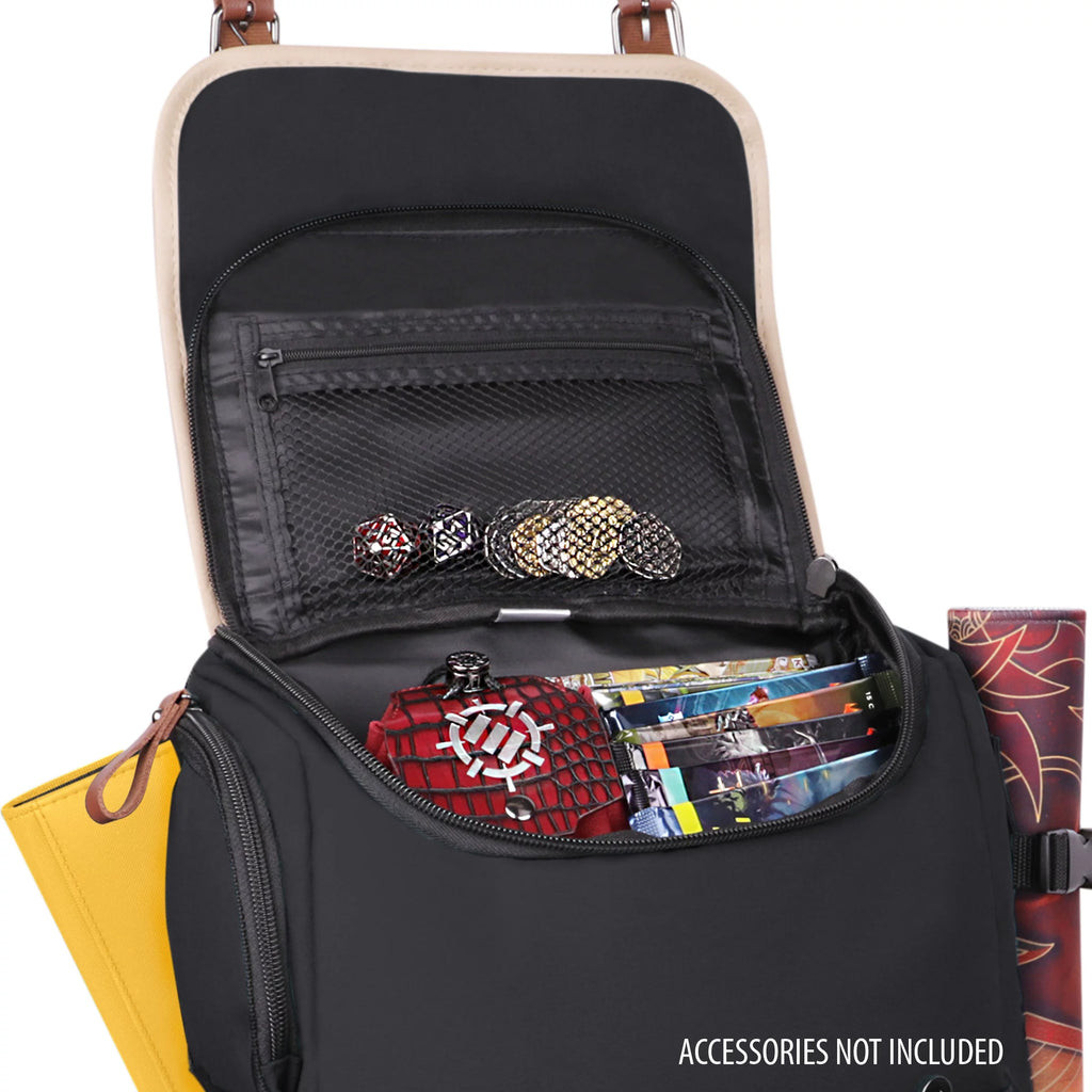 ENHANCE Full-Size Trading Card Storage Box Backpack for Playing Card Case - Card Binder Space