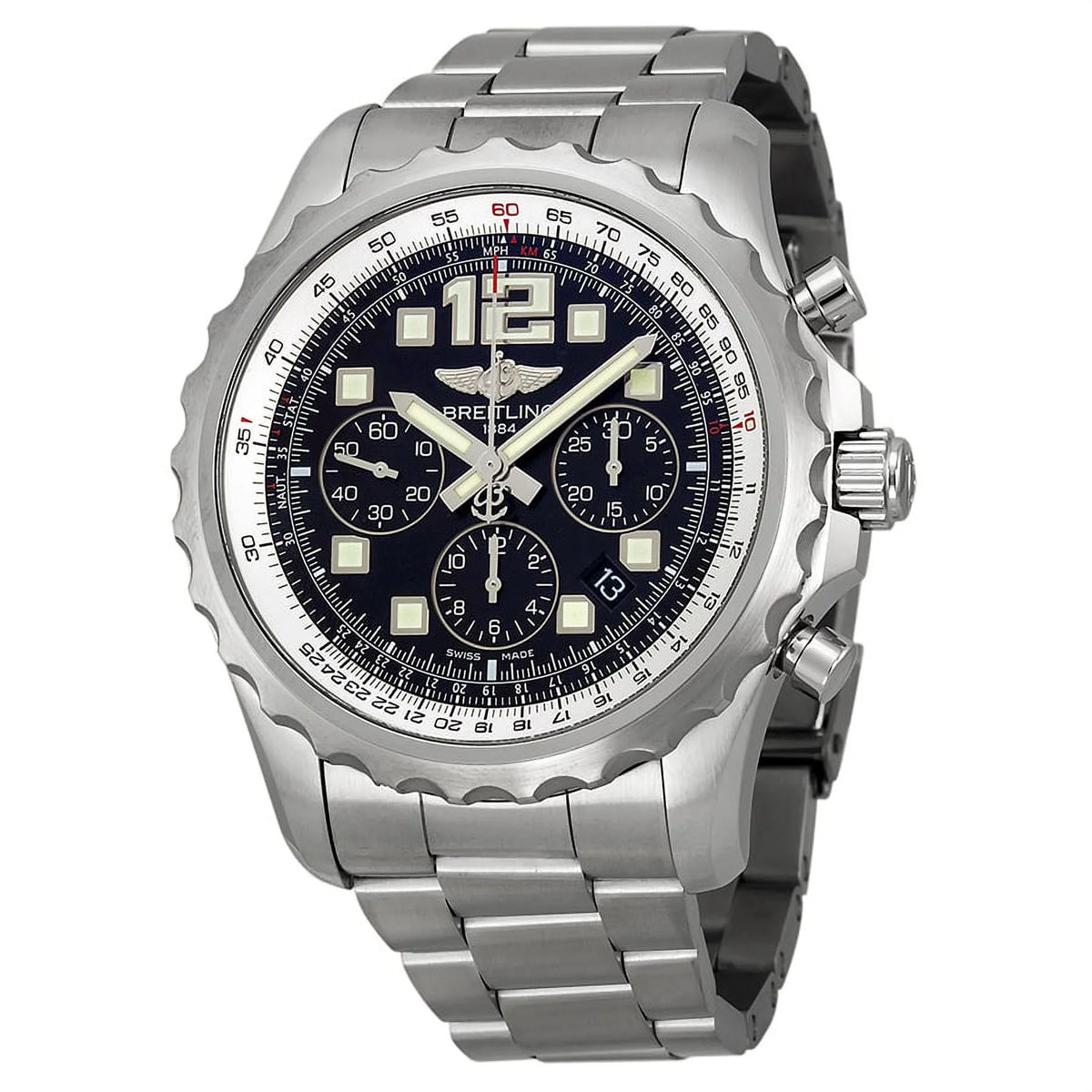 Breitling Chronospace Automatic Black Dial Mens Watch A2336035-BA68SS