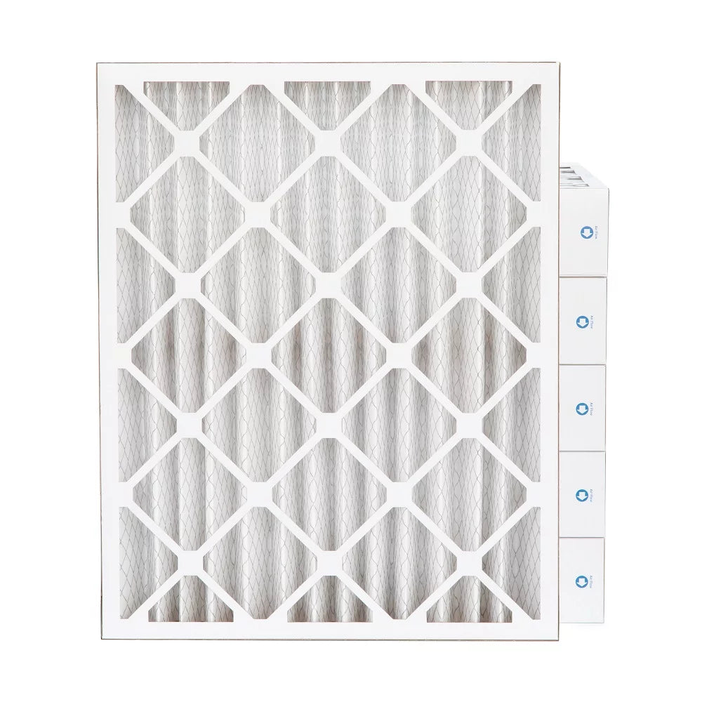 18x24x2 MERV 11, MPR 1000 Pleated AC Furnace 2" Air Filters by Pamlico. Case of 12. Actual Size: 17-3/8 x 23-3/8 x 1-3/4