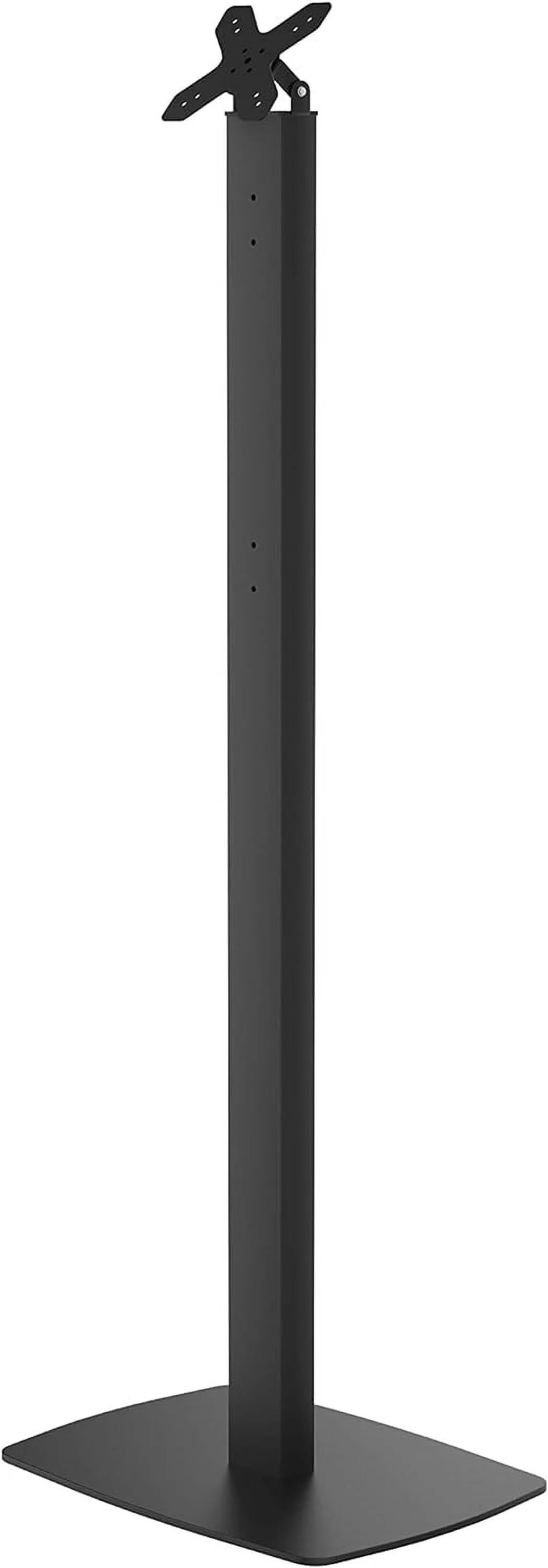 FEIRO ADD-CHKB Premium Thin Profile Floor Stand with VESA Plate and Base (Black)
